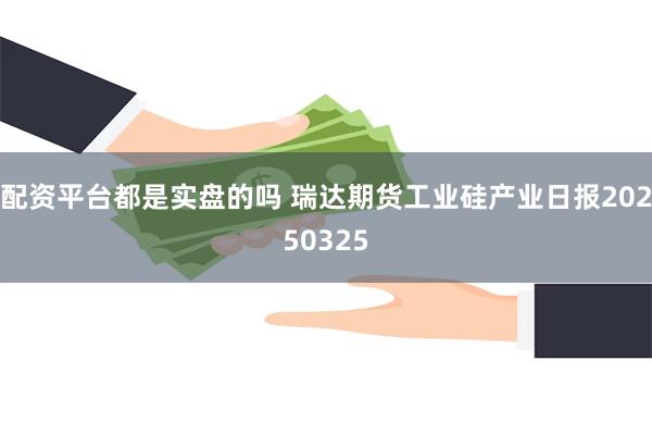 配资平台都是实盘的吗 瑞达期货工业硅产业日报20250325