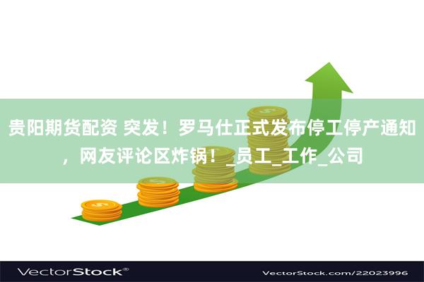 贵阳期货配资 突发！罗马仕正式发布停工停产通知，网友评论区炸锅！_员工_工作_公司